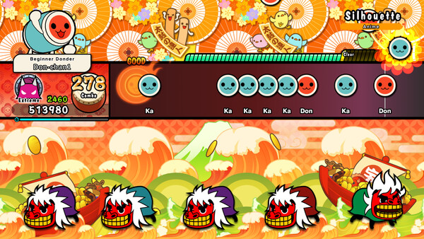 Taiko no Tatsujin: Rhythm Festival - Anime Pack Vol. 7 screenshot 1