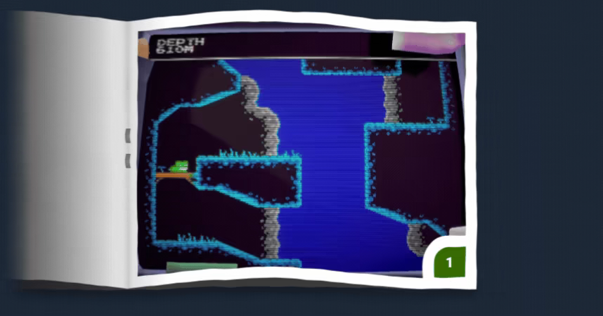 Falling Frog video 1