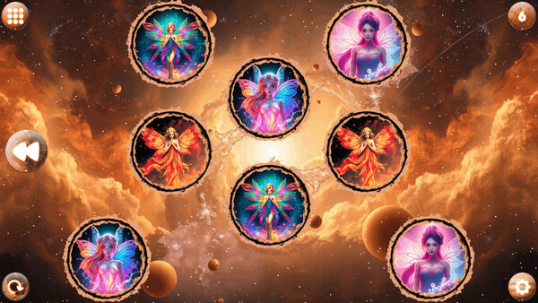 Скриншот 3 из игры Space Memory: Fairies