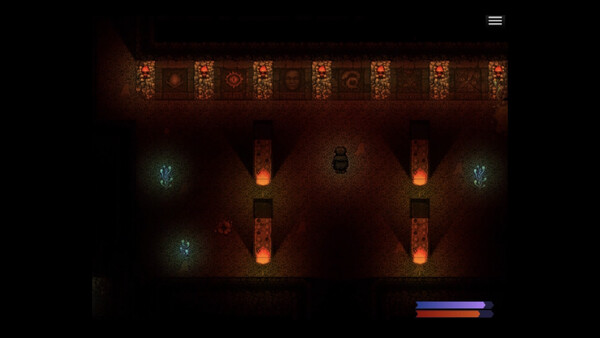 Screenshot of The Cradle of Life gameplay showing in-action mechanics