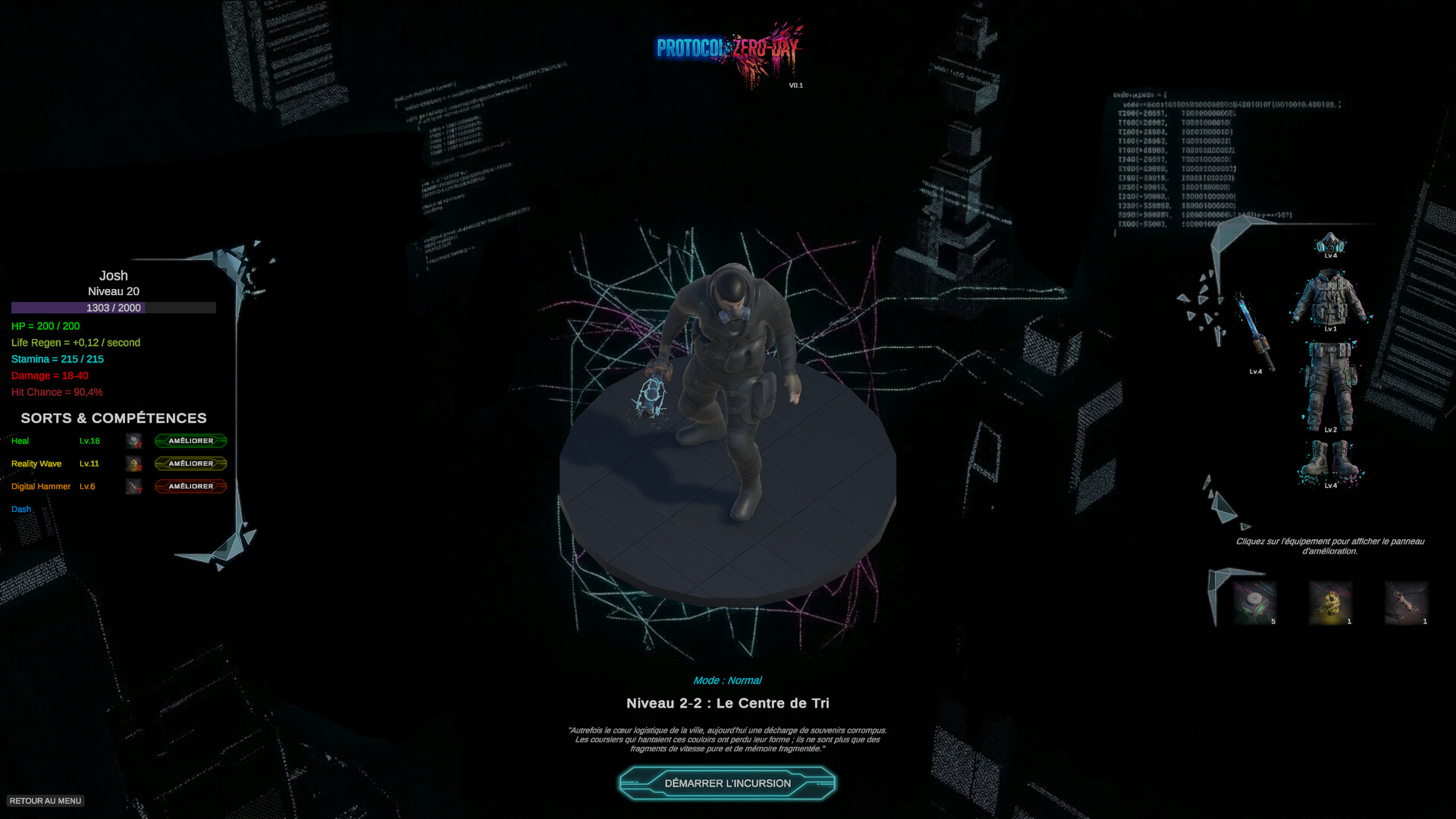 PROTOCOL: Zero-day screenshot #2