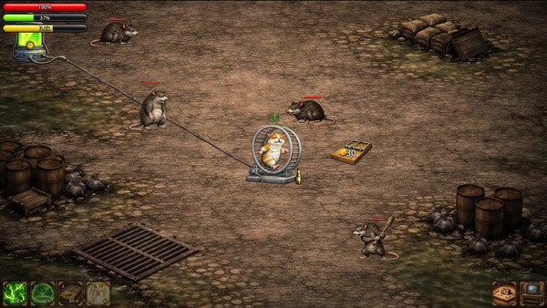 Ossan Hamster game for Linux 1