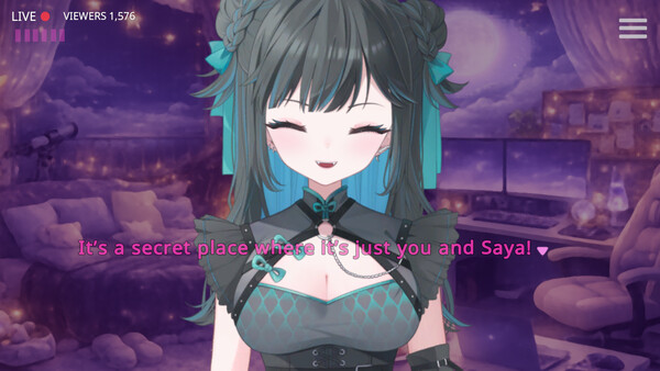 Secret Stream ASMR with Saya: Just the Two of Us — скриншот 1