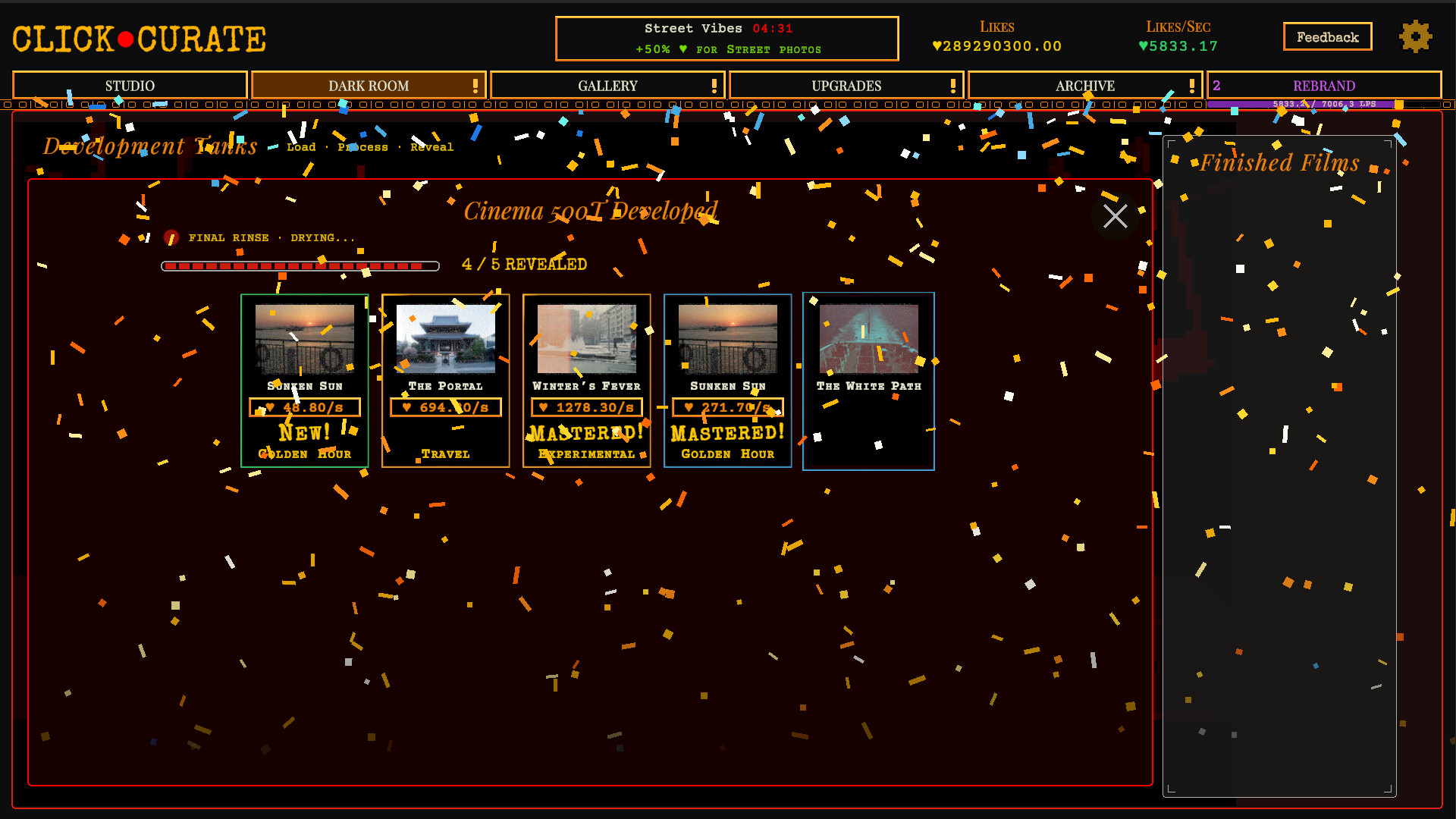 Click & Curate: Idle Photography screenshot #4