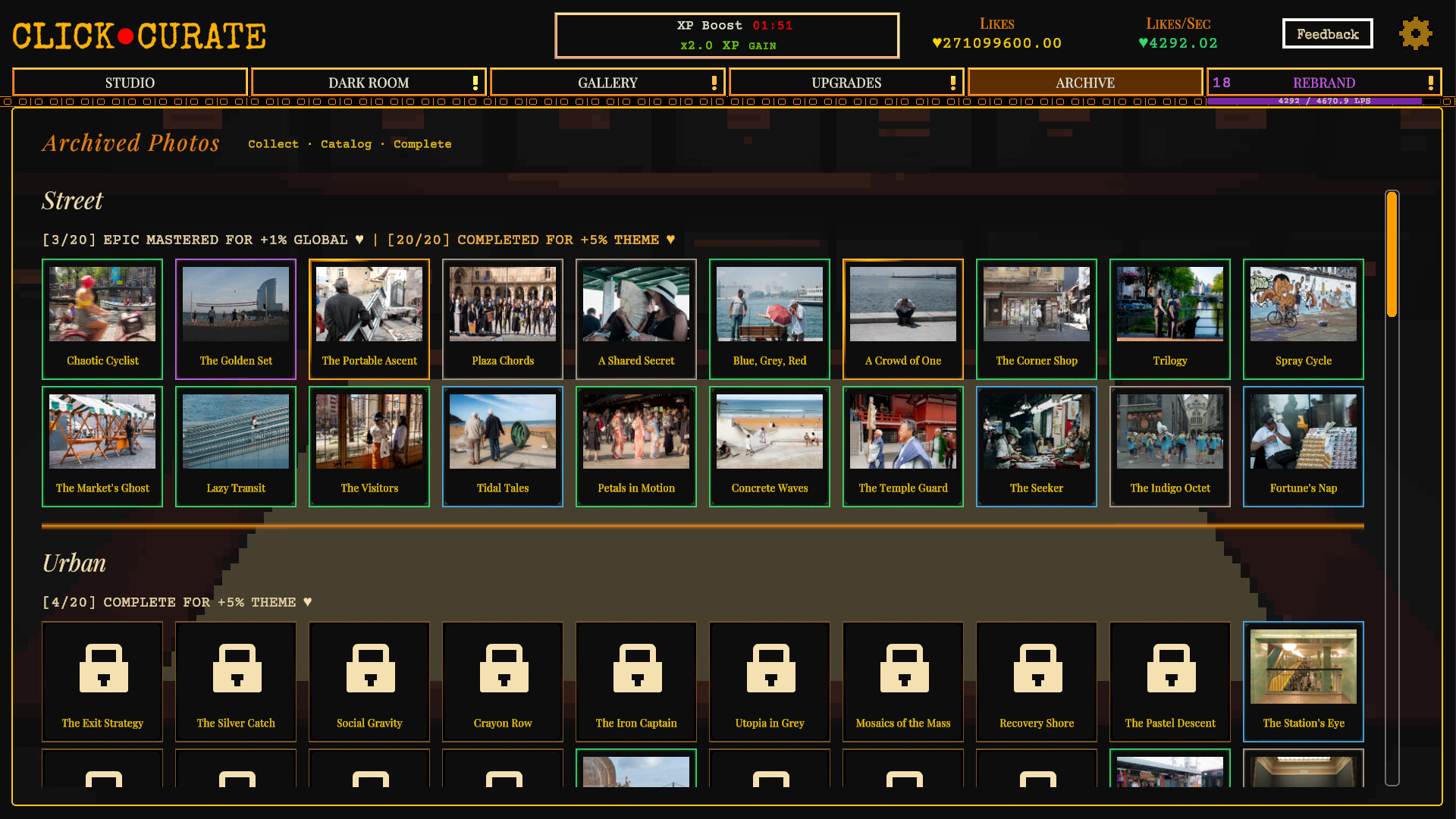 Click & Curate: Idle Photography 스크린샷 4