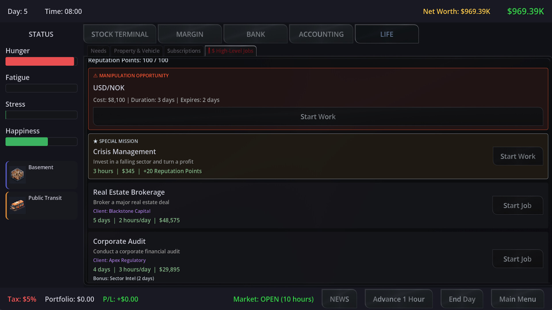 Neo Capitalist - Stock Market Survival Simulator – Screenshot 13