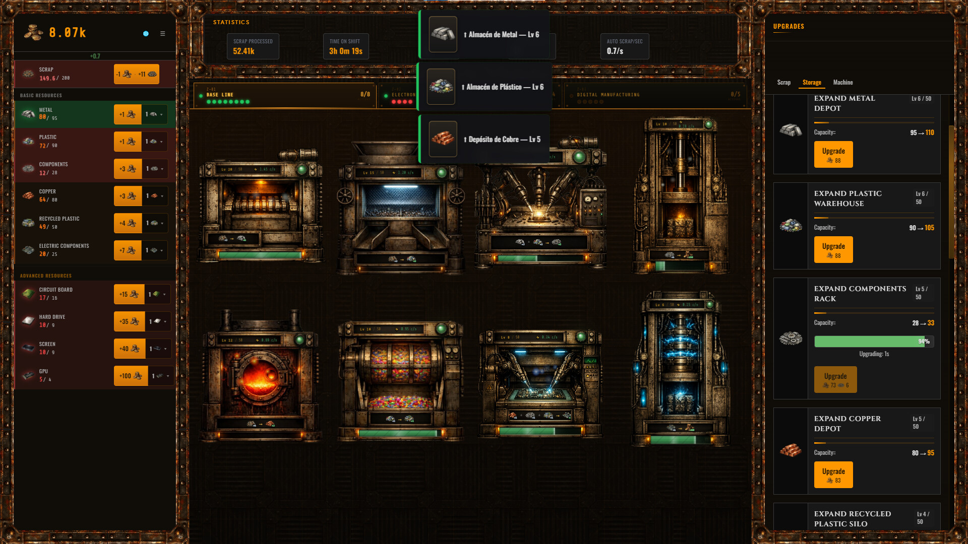 Scrap Yard Idle screenshot 4