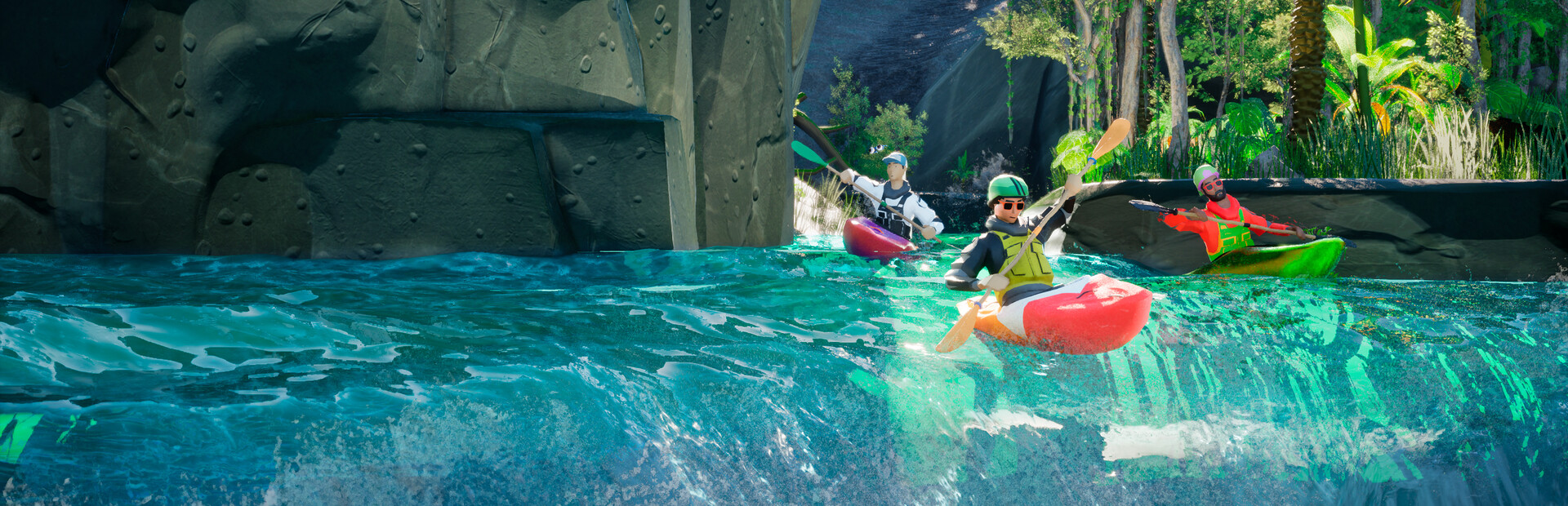 Kayak with friends