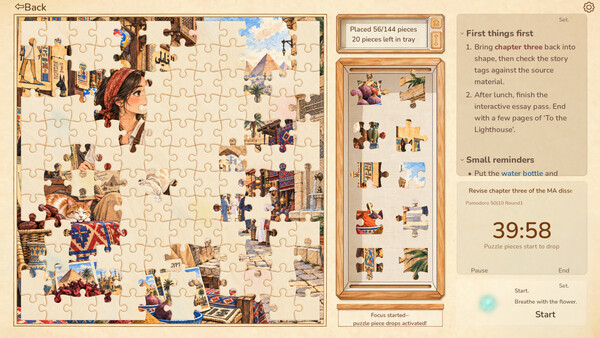 Time Collage: Focus Puzzle screenshot 2