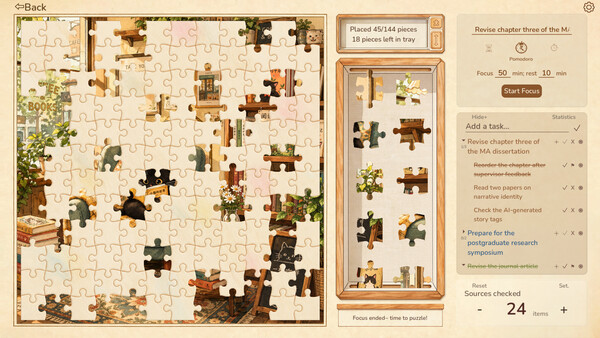 Time Collage: Focus Puzzle screenshot 1