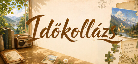 Időkollázs: koncentrációs puzzle