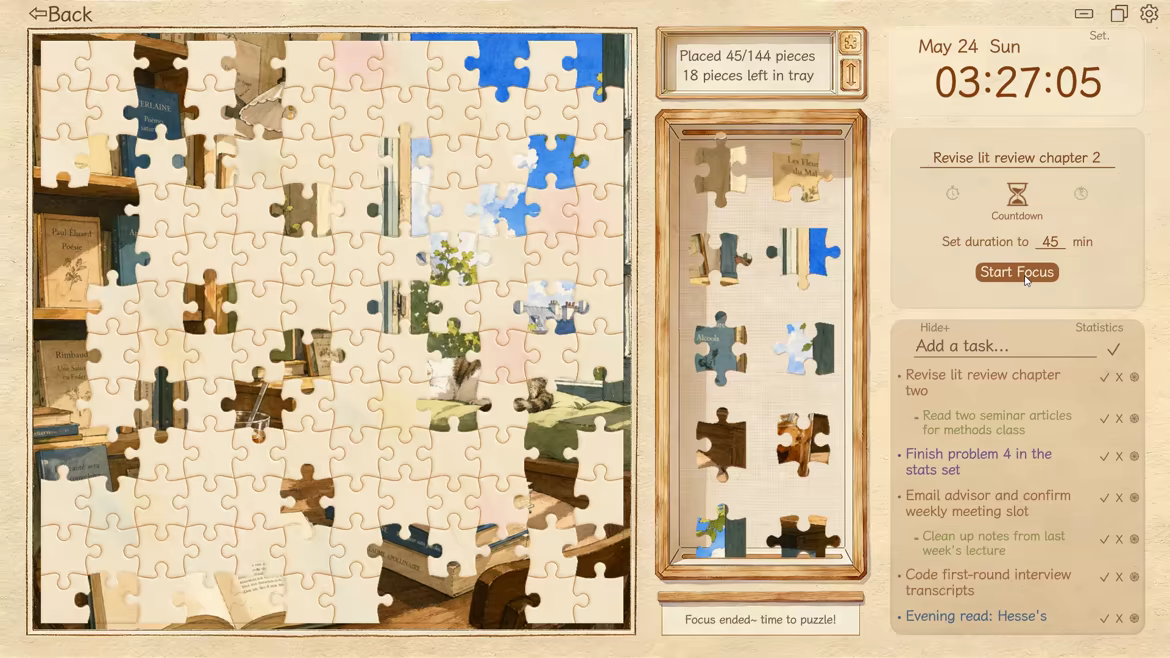 Time Collage: Focus Puzzle video 2
