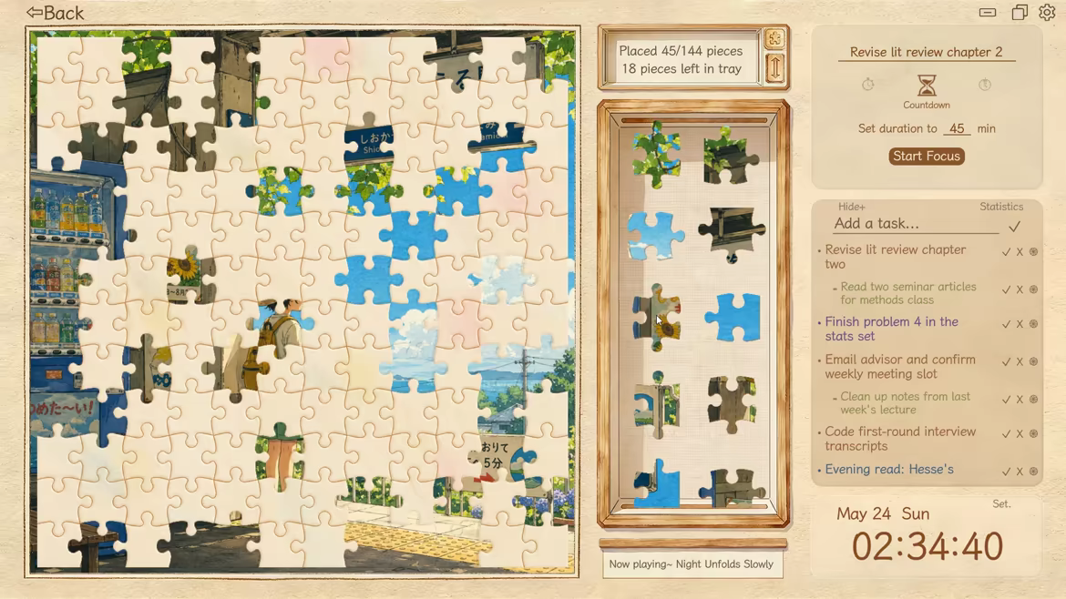 Time Collage: Focus Puzzle video 3