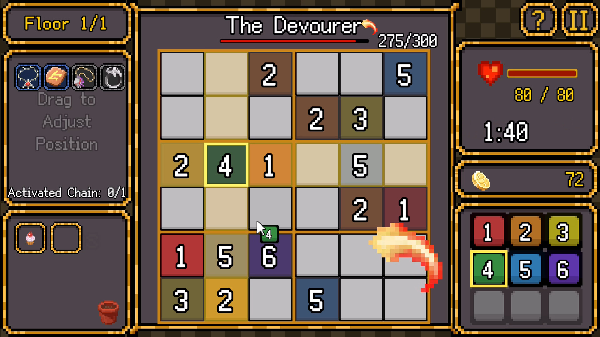 SudoCrawler : Sudoku + Roguelike screenshot 8