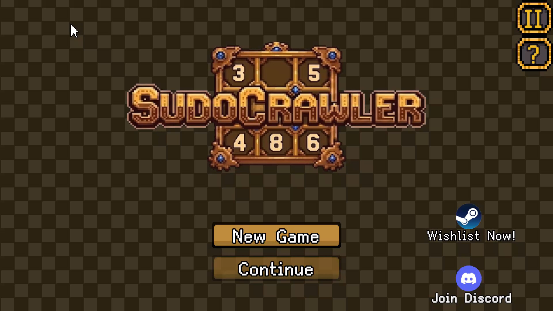 SudoCrawler : Sudoku + Roguelike screenshot 1