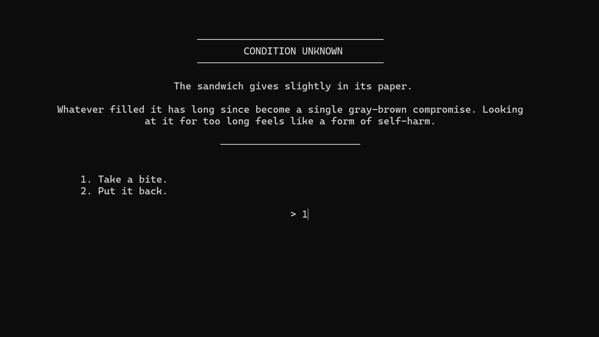 Condition Unknown screenshot 5
