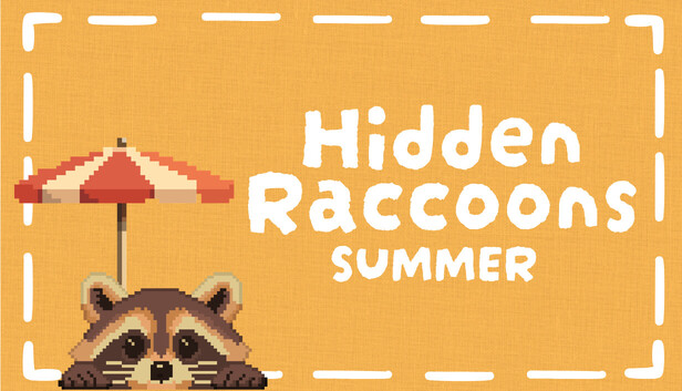 Hidden Raccoons in Summer