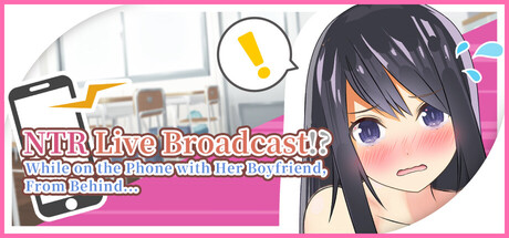 NTR Live Broadcast!? While on Phone with Her Boyfriend, From Behind...