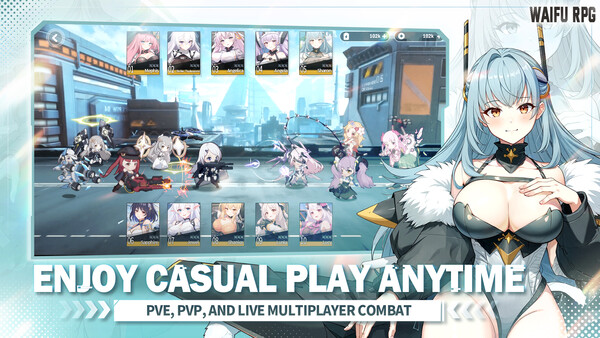 Screenshot 3 of Goddess of Destiny: Waifu - more gameplay footage