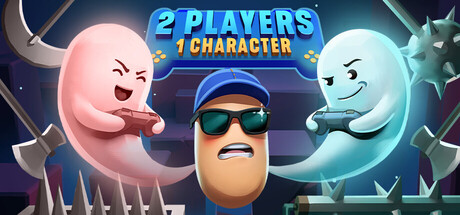 2 Players 1 Character — store header art