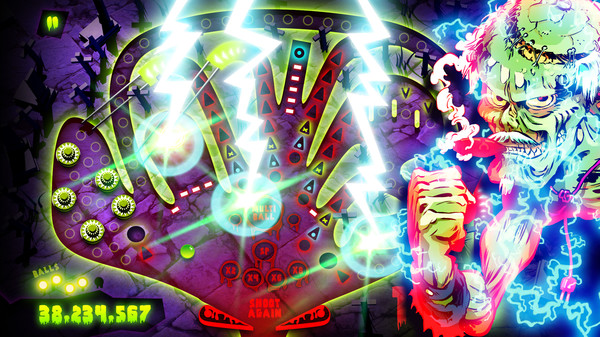 Screenshot 3 of Zombie Pinball - more gameplay footage