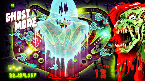 Screenshot 4 of Zombie Pinball - final gameplay screenshot