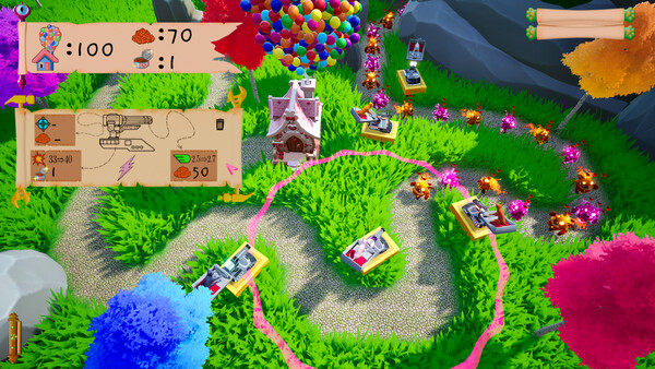 Скриншот 1 из игры Paws & Scrolls