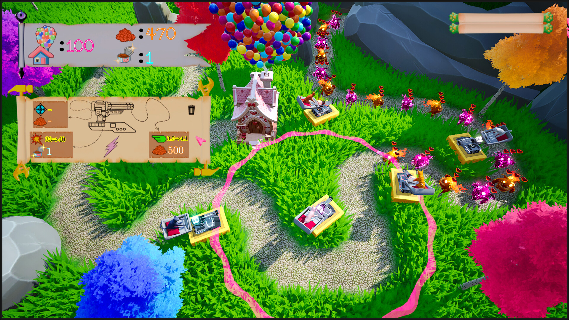 Paws TD screenshot 1