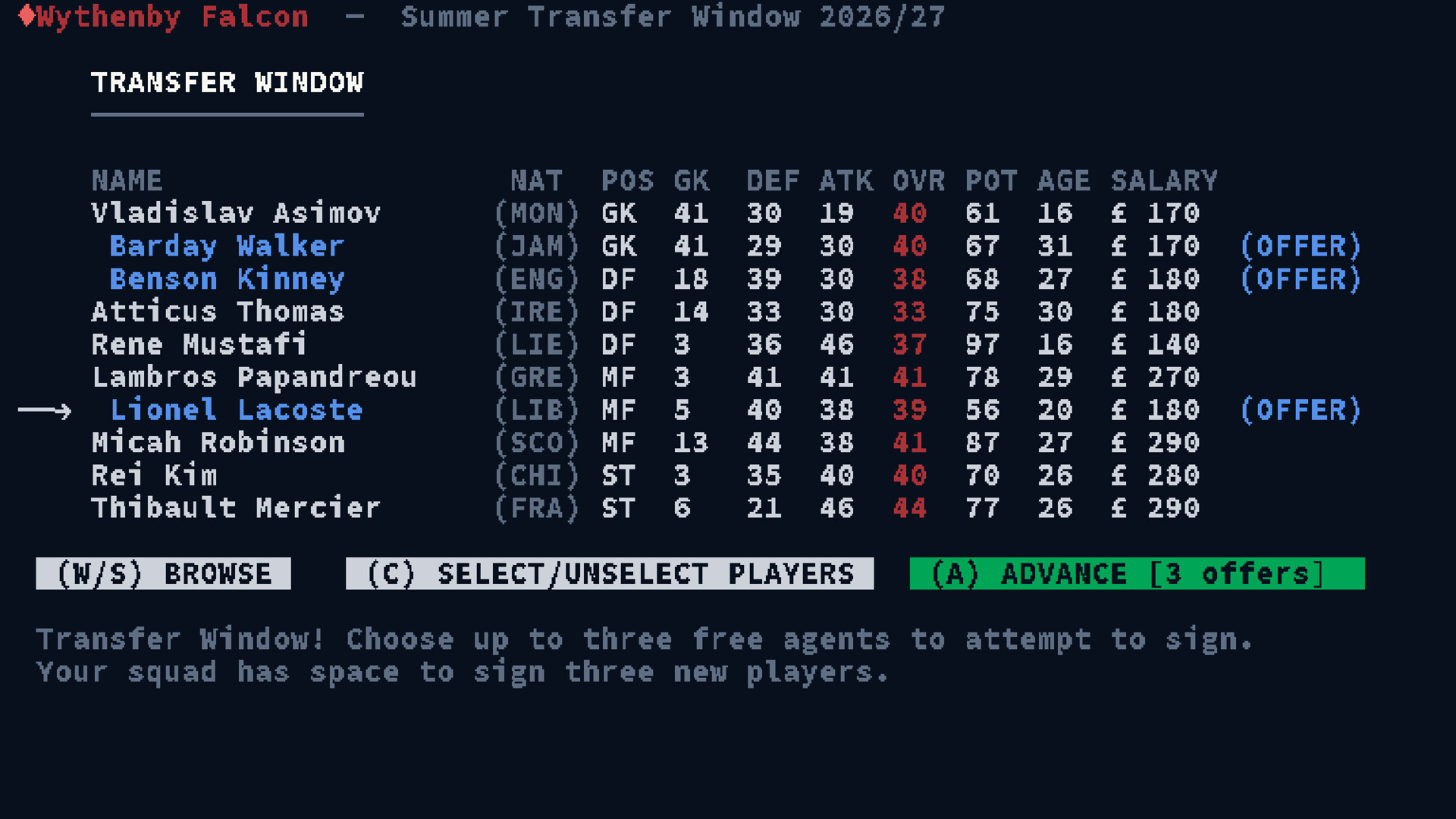 FC Mafioso: Football Dynasty Manager screenshot #13
