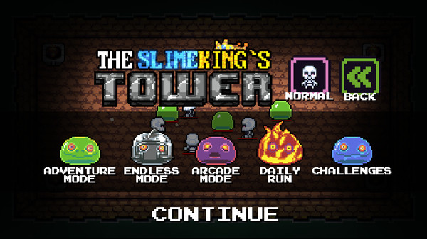 Screenshot z The Slimeking's Tower