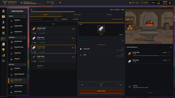 Vaeria Idle screenshot 2