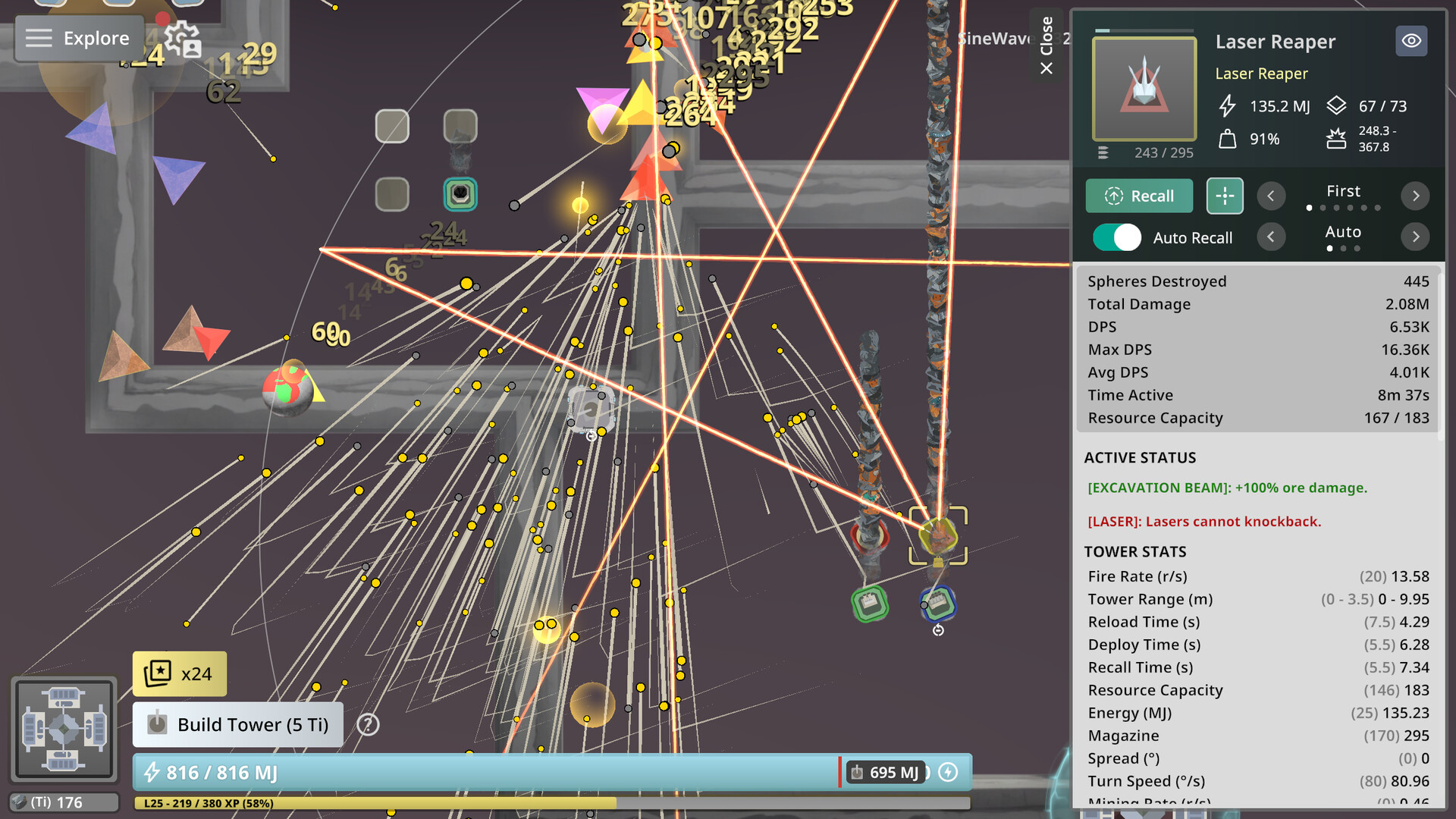 Sphere TD screenshot 2