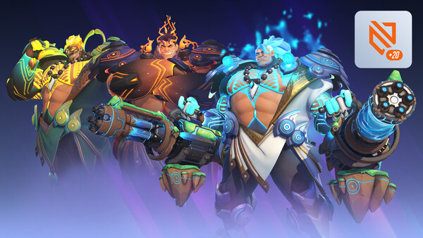 Overwatch®: Mauga Complete Mythic Hero Skin Bundle screenshot 1