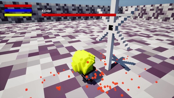Скриншот 1 из игры Green Field Cube Island