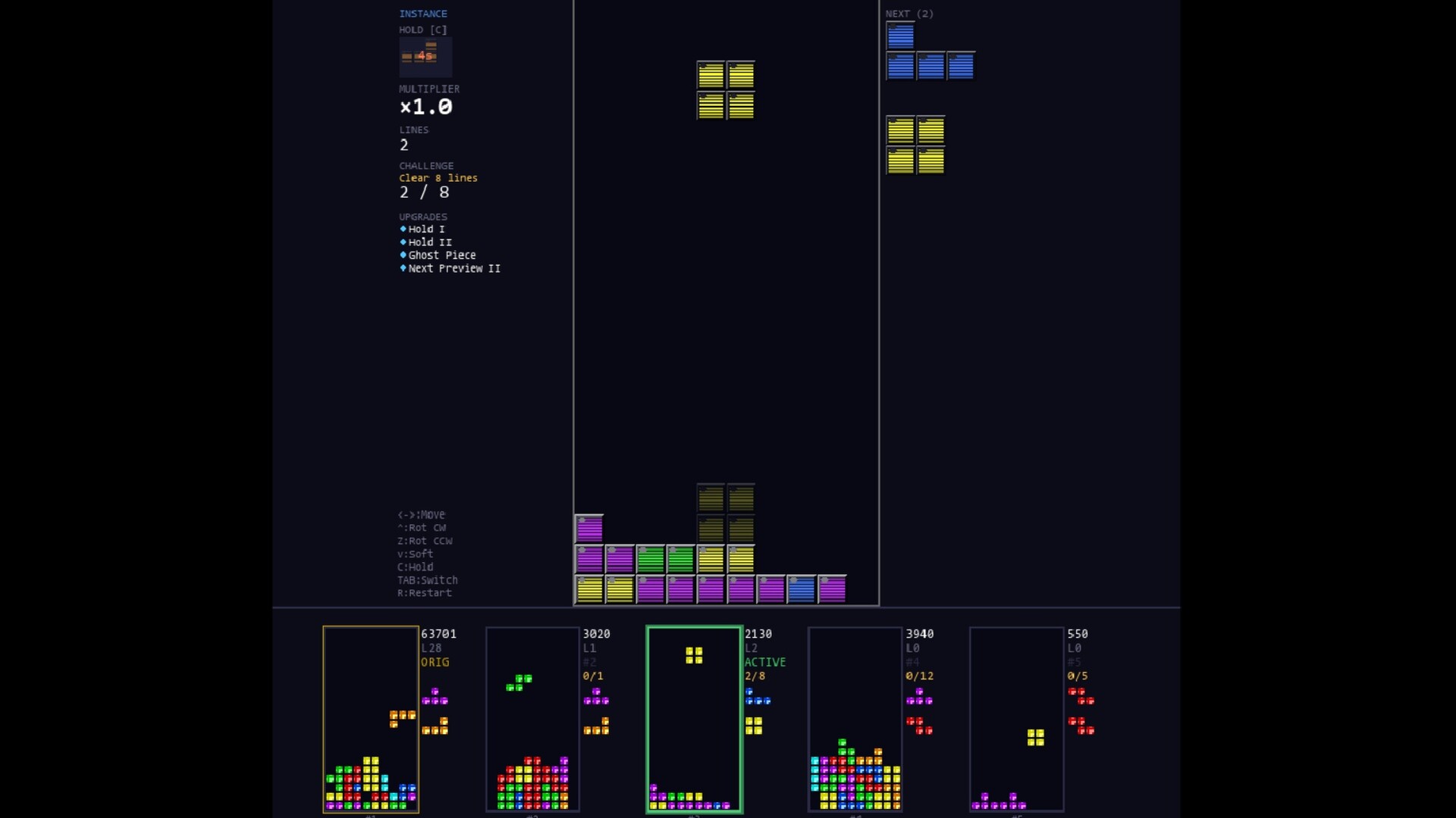 Multeetris screenshot #6