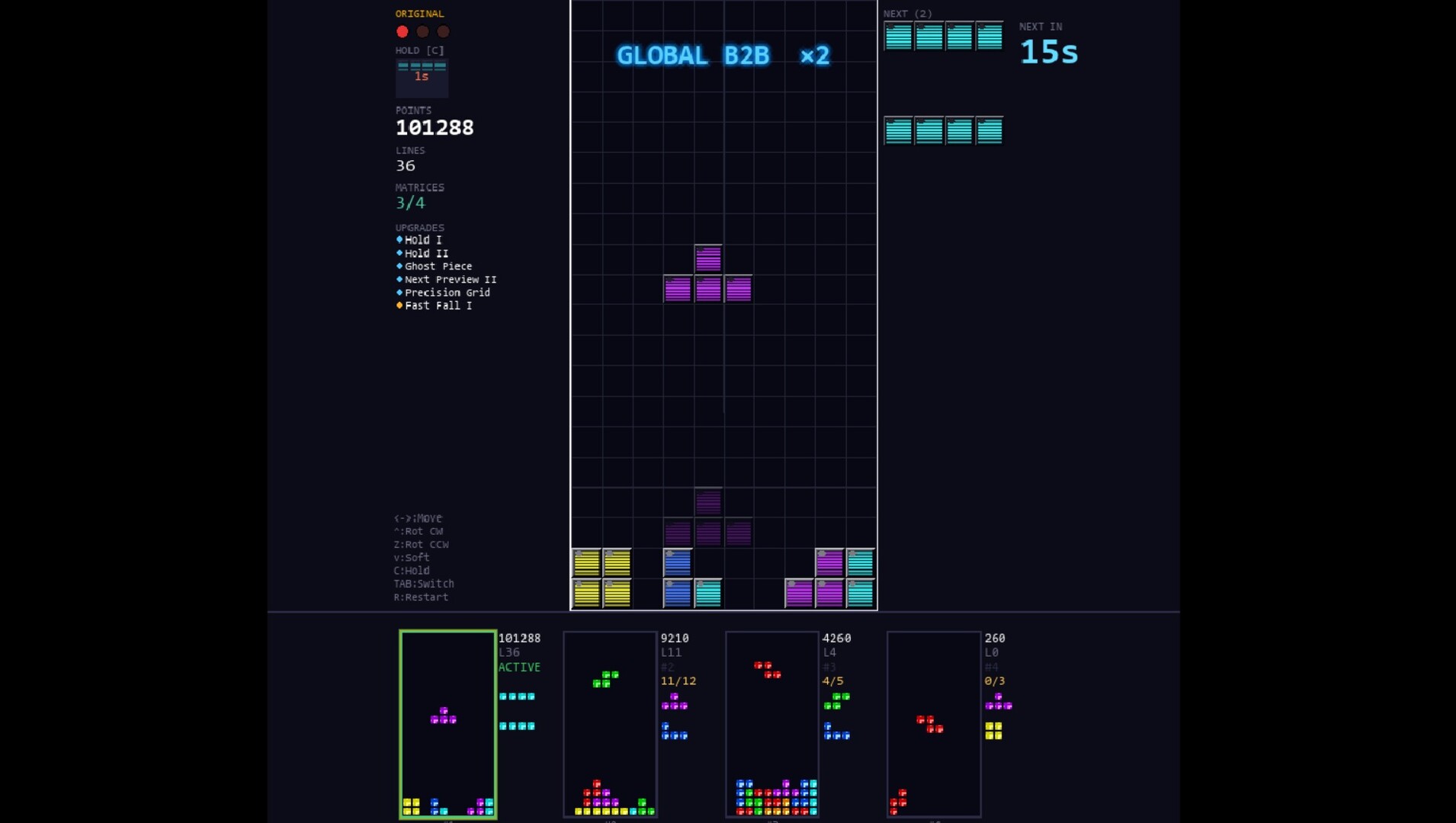 Multeetris screenshot #4