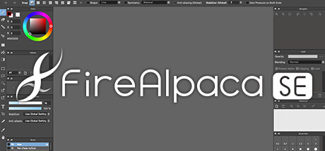 Steam header art for FireAlpaca SE