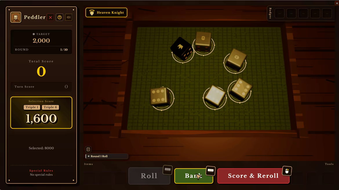 Dice Tavern: Farkle Roguelike video 7