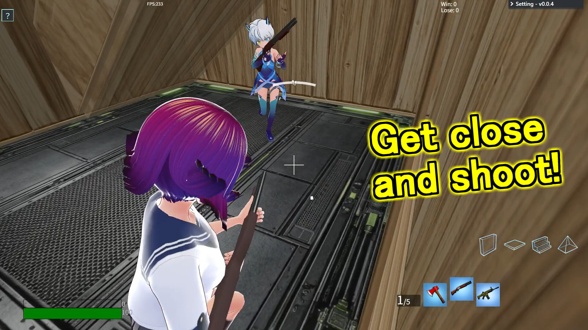 Girlsnite - Anime Building Battle TPS screenshot #4
