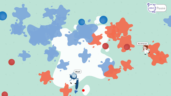 Screenshot of Piperbob's Painting Service gameplay showing in-action mechanics