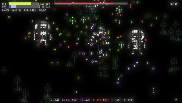 ASCII Survivors game for windows Pc 1