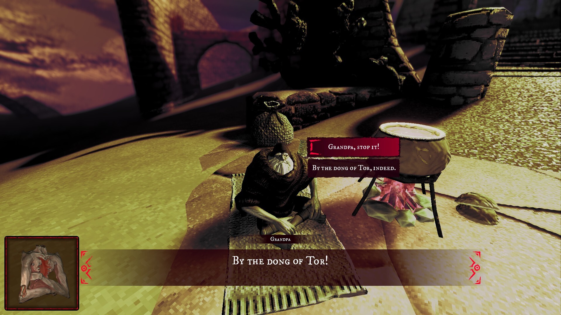 The Old Flesh of Nuraga screenshot