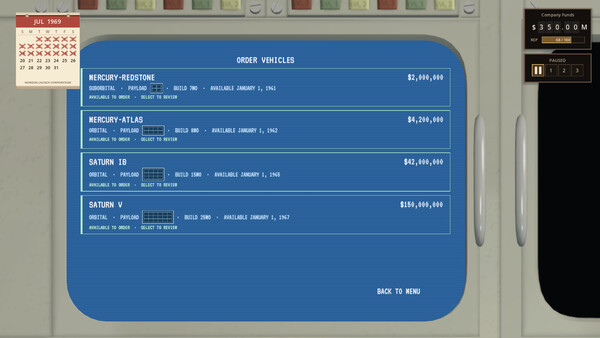 Launch Window: 1961 screenshot 4