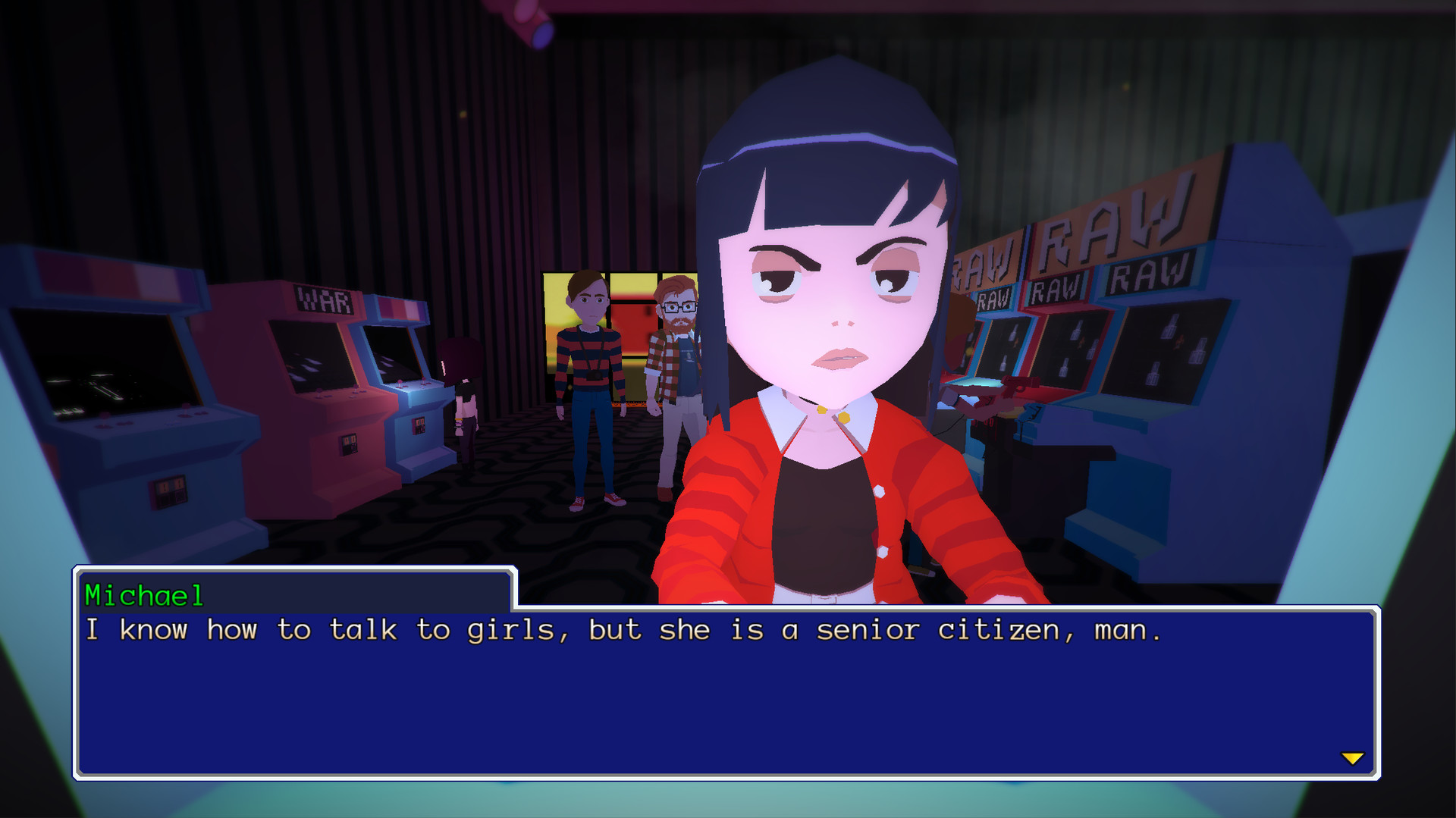 screenshot of YIIK: A Postmodern RPG 3