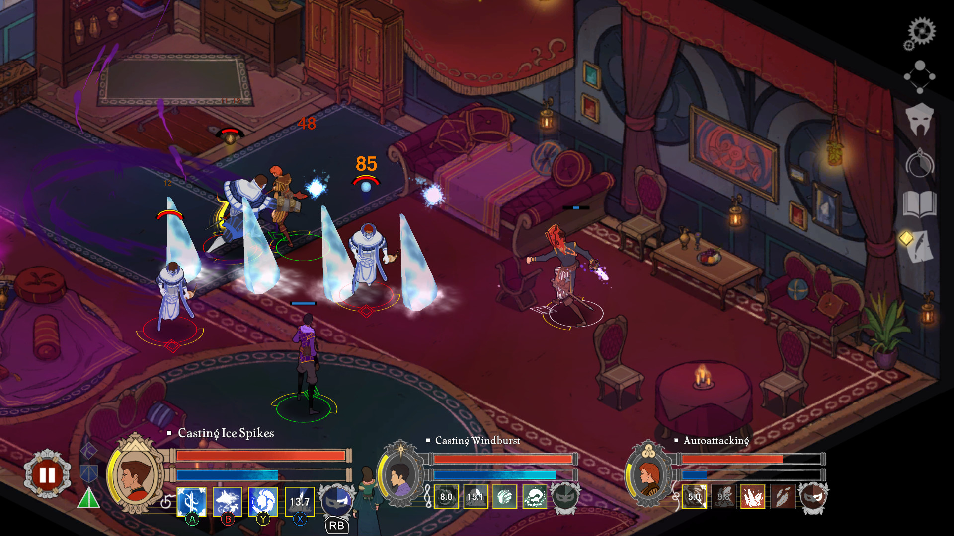 screenshot of Masquerada: Songs and Shadows 3