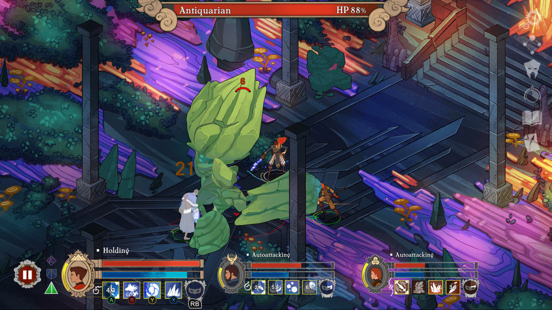 screenshot of Masquerada: Songs and Shadows 1