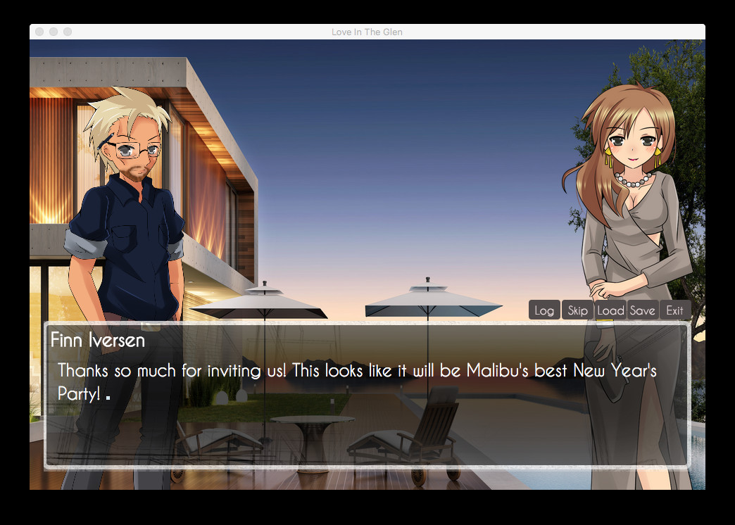 #1. Love in the Glen (Steam) By: Sapphire Dragon Productions