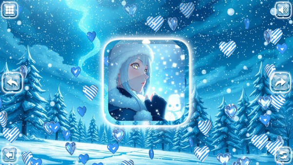 Скриншот 6 из игры Lovely Anime Puzzle: Winter