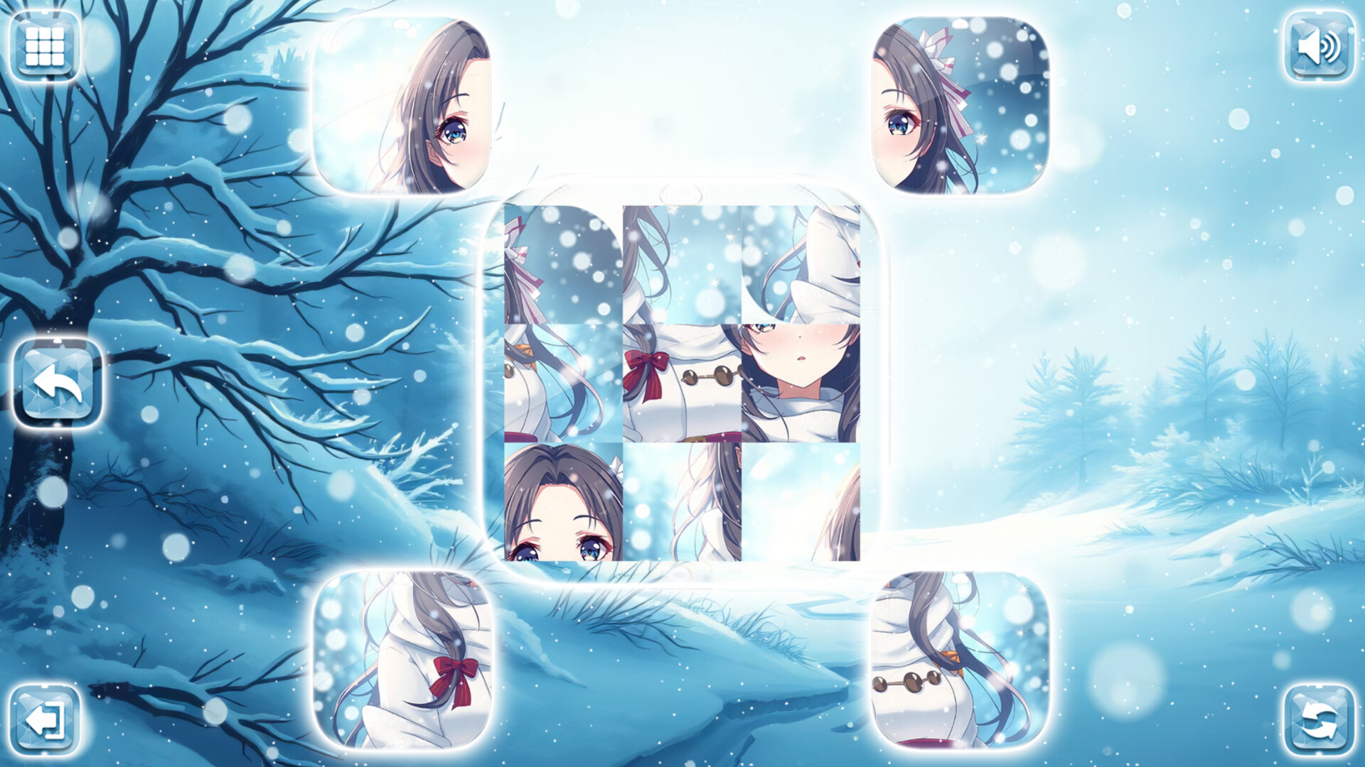 Lovely Anime Puzzle: Winter Featured Screenshot #1