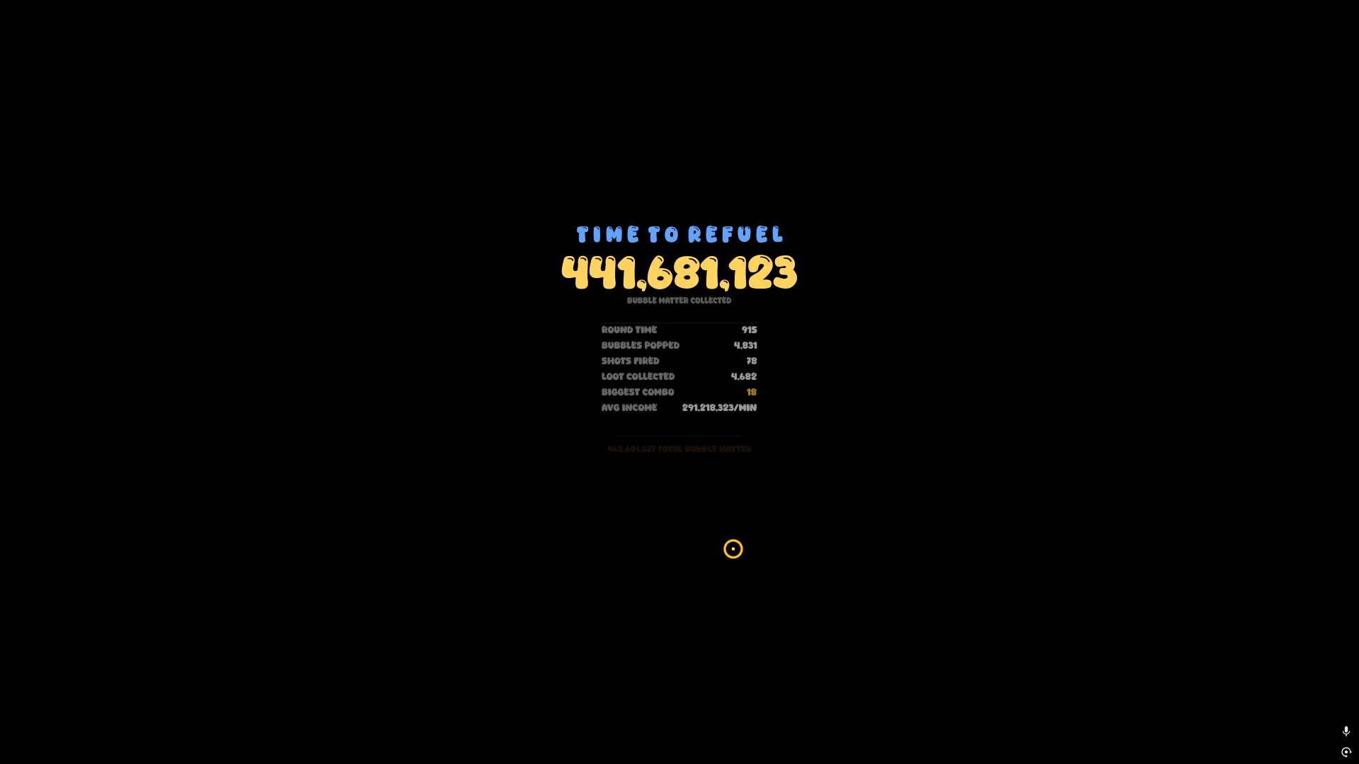 Bubble Shooter but In Space and Incremental screenshot #6